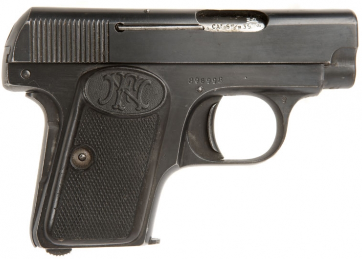 Deactivated Baby Browning Pistol